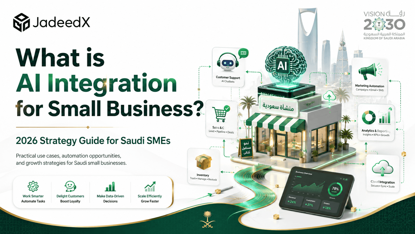 What is AI Integration for Small Business? (2026 Strategy Guide for Saudi SMEs)